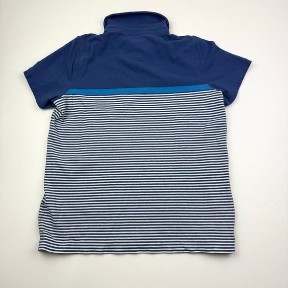 Vineyard Vines Blue Striped Polo Shirt - Picture 5 of 5